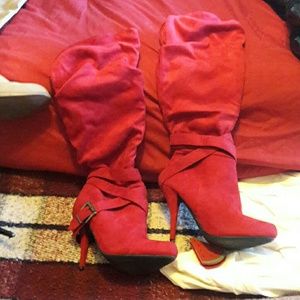 Red boots